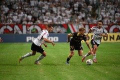 WARSZAWA 10.08.2025MECZ 4. KOLEJKA PKO EKSTRAKLASA SEZON 2025/26 --- POLISH FOOTBALL TOP LEAGUE MATCH: LEGIA WARSZAWA - GKS KATOWICEMARCO BURCH MATEUSZ KOWALCZYK FOT. KRZYSZTOF HELIOS/400MM