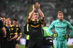 WARSZAWA 10.08.2025MECZ 4. KOLEJKA PKO EKSTRAKLASA SEZON 2025/26 --- POLISH FOOTBALL TOP LEAGUE MATCH: LEGIA WARSZAWA - GKS KATOWICEARKADIUSZ JEDRYCH DAWID KUDLA FOT. KRZYSZTOF HELIOS/400MM