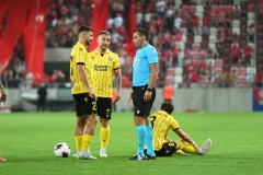 MISZKOLC 06.08.2026
PIERWSZY MECZ III RUNDA ELIMINACJYJNA LIGA KONFERENCJI SEZON 2026/27: HAPOEL TEL AVIV - GKS KATOWICE --- UEFA CONFERENCE LEAGUE THIRD QUALIFYING ROUND FIRST MATCH: HAPOEL TEL AVIV - GKS KATOWICE

FOT. KRZYSZTOF HELIOS/400MM