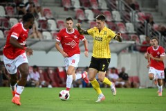 MISZKOLC 06.08.2026
PIERWSZY MECZ III RUNDA ELIMINACJYJNA LIGA KONFERENCJI SEZON 2026/27: HAPOEL TEL AVIV - GKS KATOWICE --- UEFA CONFERENCE LEAGUE THIRD QUALIFYING ROUND FIRST MATCH: HAPOEL TEL AVIV - GKS KATOWICE

FOT. KRZYSZTOF HELIOS/400MM