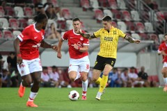MISZKOLC 06.08.2026
PIERWSZY MECZ III RUNDA ELIMINACJYJNA LIGA KONFERENCJI SEZON 2026/27: HAPOEL TEL AVIV - GKS KATOWICE --- UEFA CONFERENCE LEAGUE THIRD QUALIFYING ROUND FIRST MATCH: HAPOEL TEL AVIV - GKS KATOWICE

FOT. KRZYSZTOF HELIOS/400MM